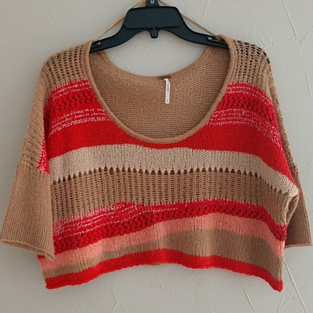 Free People Crop Sweater